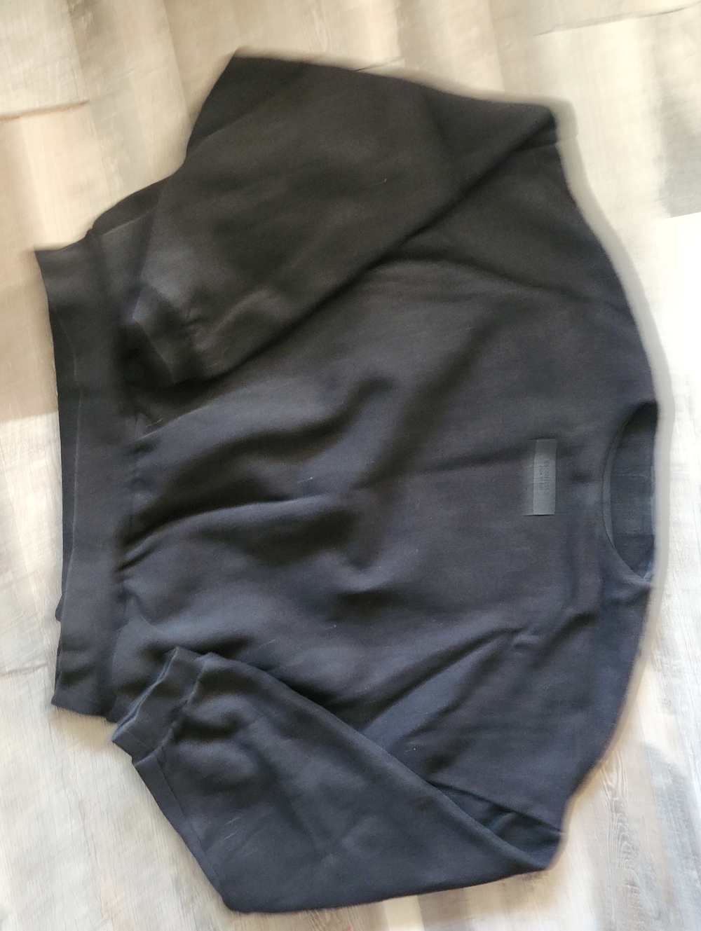 Men's Black Crewneck Sweater - Classic Everyday Pullover